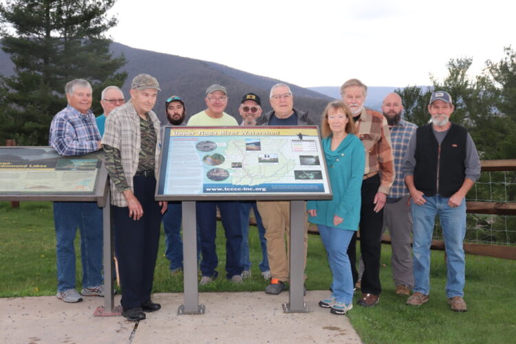 Welcome center sign receives update